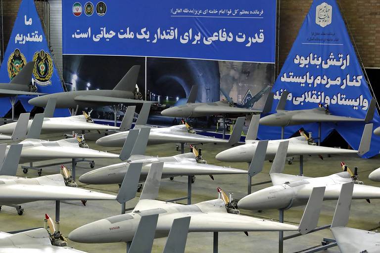 Drones de fabricação iraniana 
