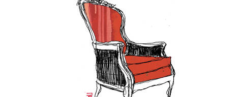 Ilustração de Angelo Abu para coluna de João Pereira Coutinho de 16 de abril de 2024