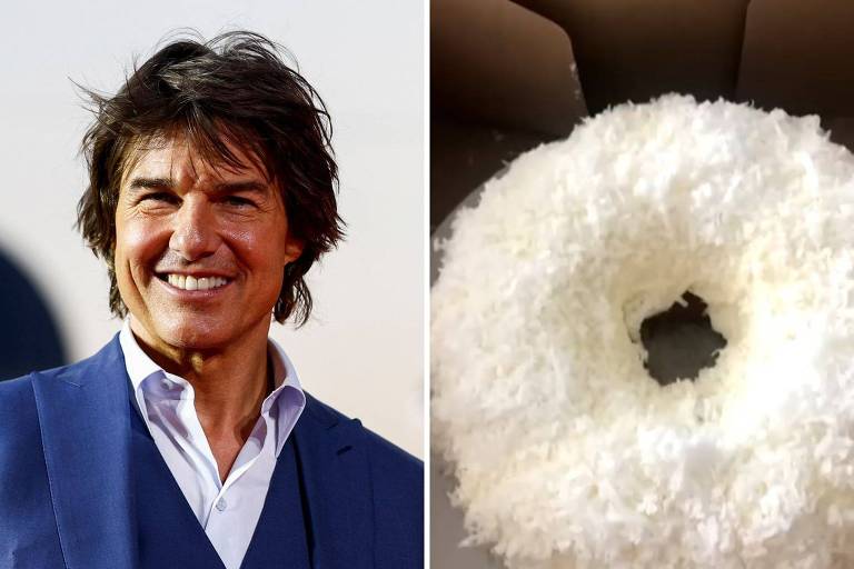 Tom Cruise manda bolo de coco para todos os seus amigos