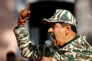 Celebration of Chavez back into power after 2002 failed coup