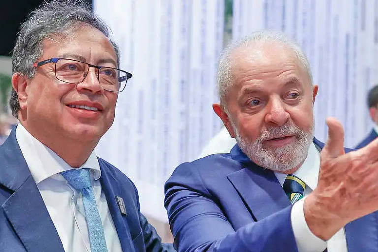 Gustavo Petro e Lula buscam colocar seus países na vanguarda da preservação ambiental 