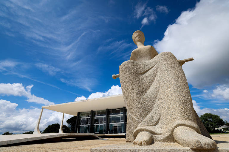 Fachada do Supremo Tribunal Federal (STF), em Brasília 