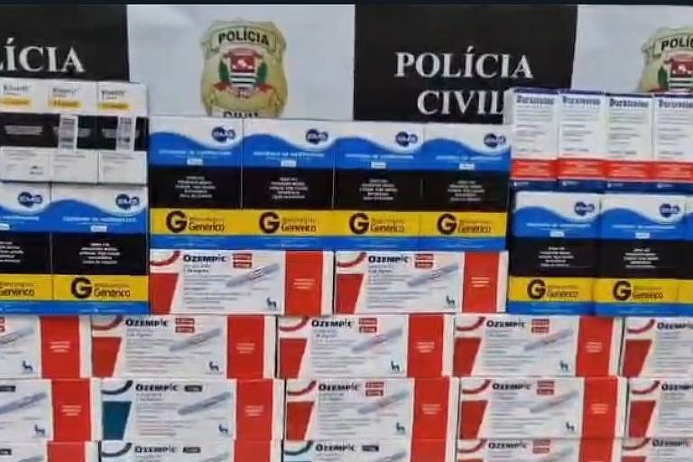 Dono de farmácia é preso por venda irregular de Ozempic, Rivotril e outros medicamentos controlados
