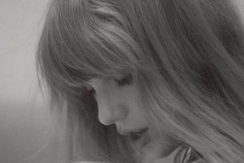 A cantora Taylor Swift, que lança o disco 'The Tortured Poets Department'