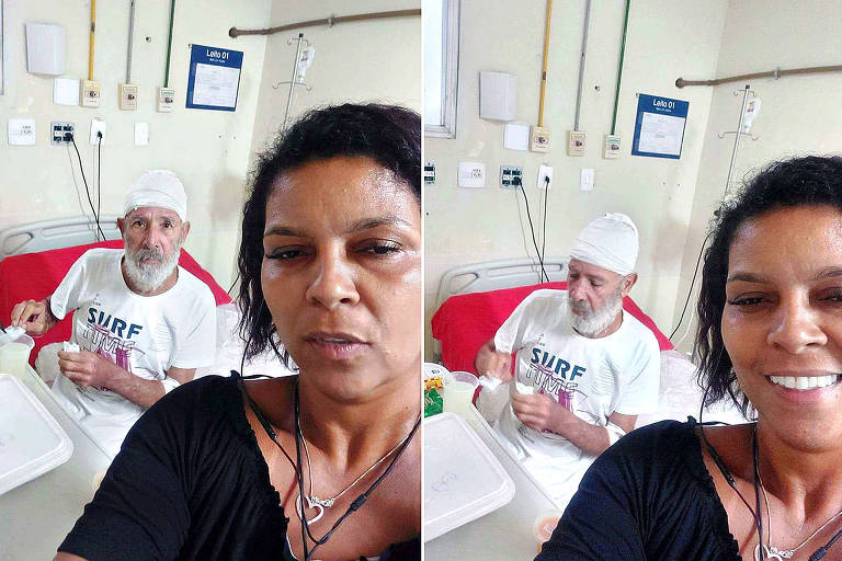 Novo vídeo mostra idoso na entrada de agência no Rio apático e com cabeça tombada