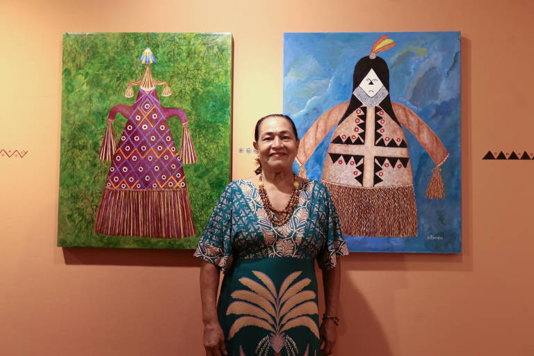 Duhigó em "Dois Indígenas da Amazônia  Vida e Arte"