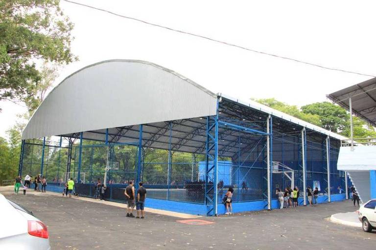 Espaço Esportivo Jonathan Tescarollo de Lucca no Parque Ferraz Costa, em Itatiba (SP)