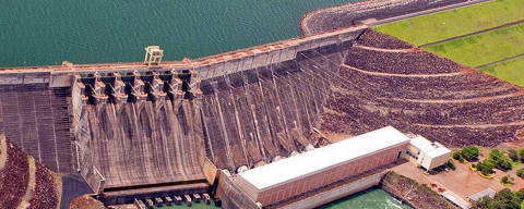 ** drelet1**GOAIS , 08.09.2021 , BRASIL , Maior hidrelétrica Itubiara  de Goiás está gerando menos energia atualmeante do que em agosto de 2001, durante apagão Credito Divulgaçao Furnas