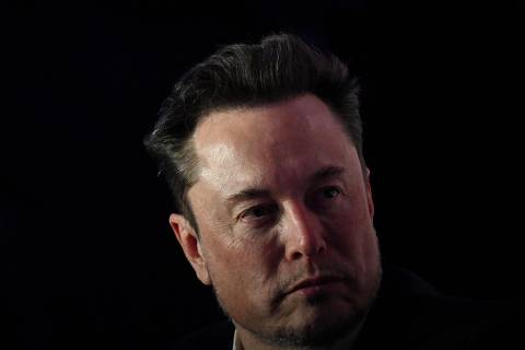 (FILES) X (formerly Twitter) CEO Elon Musk attends a symposium on 