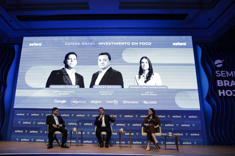 Wesley Batista e CEO da Aegea se dizem otimistas com 'início de ciclo virtuoso' no Brasil