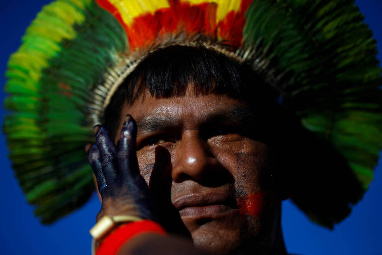 Maior ato indígena em Brasília tem início com movimento insatisfeito com governo Lula