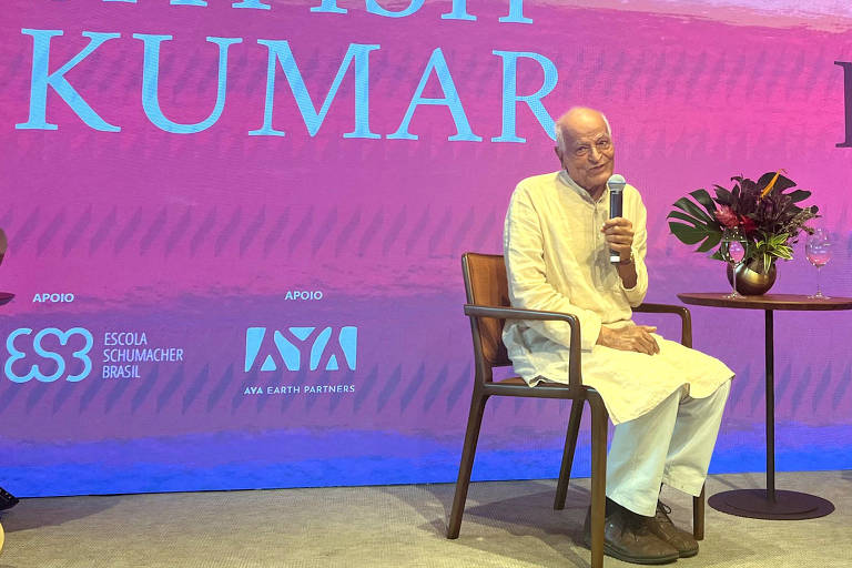 Amor vem antes de democracia, ciência e religião, diz Satish Kumar