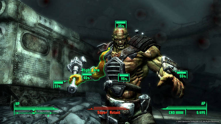 Imagem do jogo 'Fallout 3'