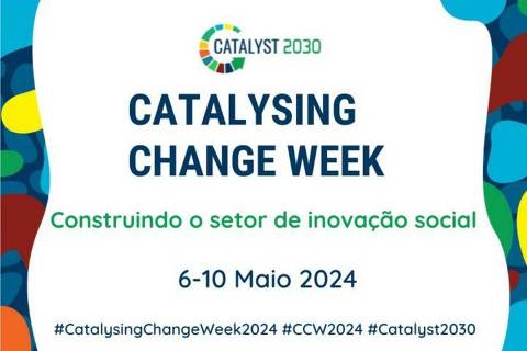 Catalysing Change Week terá sessões virtuais abertas ao público de 6 a 10 de maio 