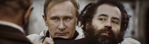 Cena de 'Putin', dirigido por Patryk Vega, mostra protagonista gerado com auxílio de IA