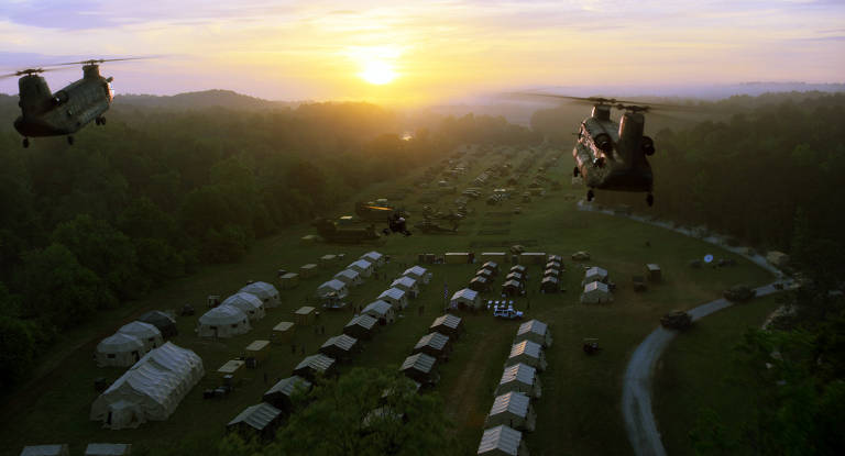 Cena do filme Guerra Civil