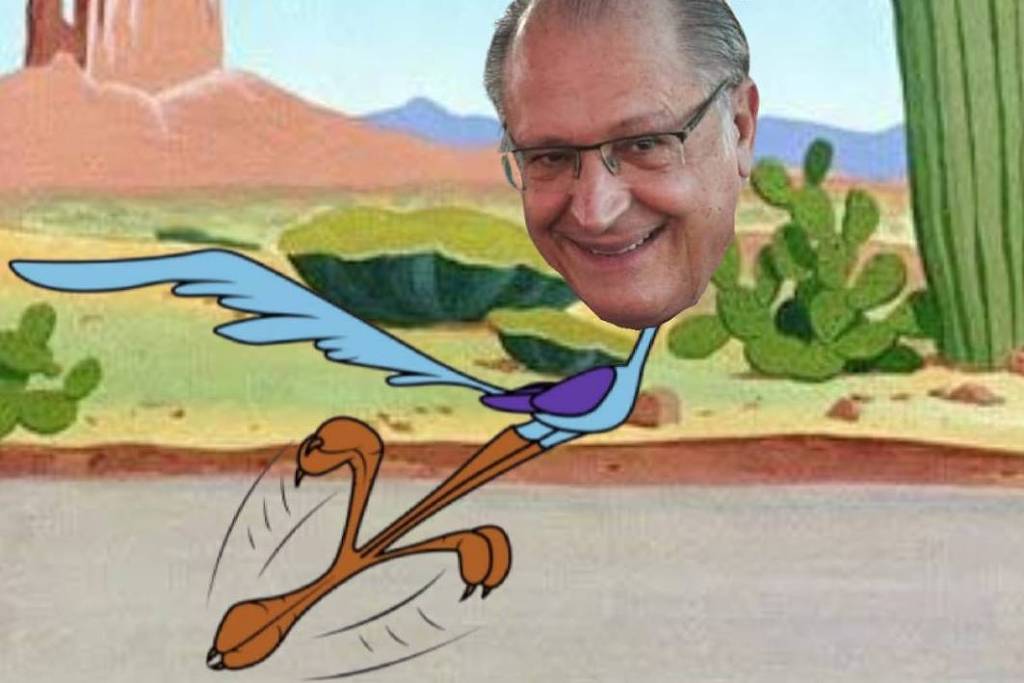 Alckmin dá razão a Lula e publica meme como papaléguas 23/04/2024