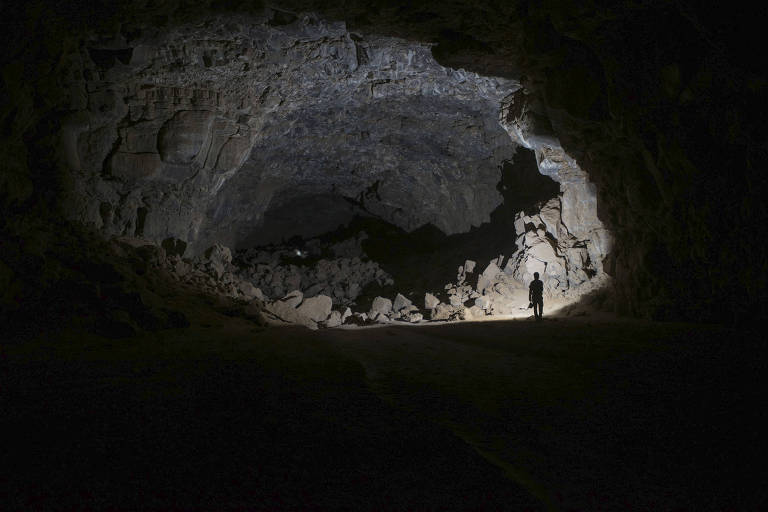 Caverna de lava na Arábia Saudita foi refúgio humano por 7.000 anos