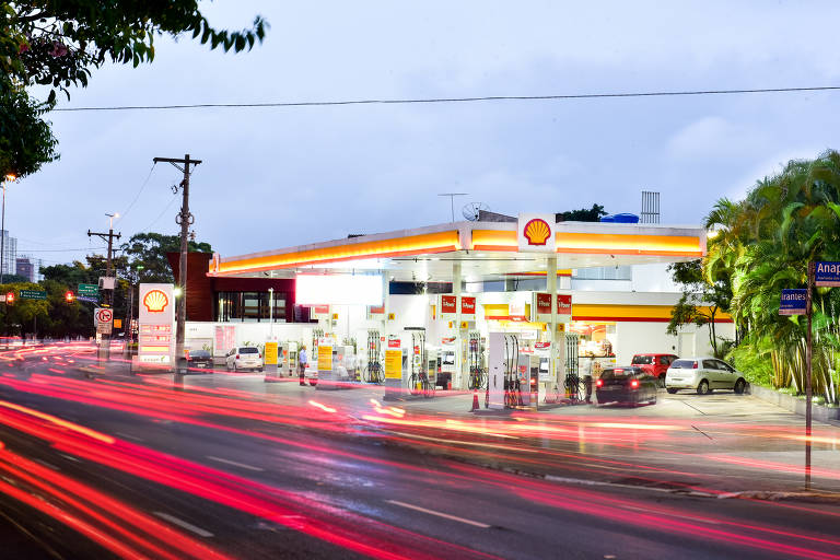 Posto de combustível da bandeira Shell