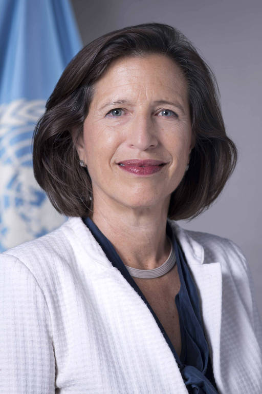 Melissa Fleming, subsecretária-geral da ONU para comunicações globais