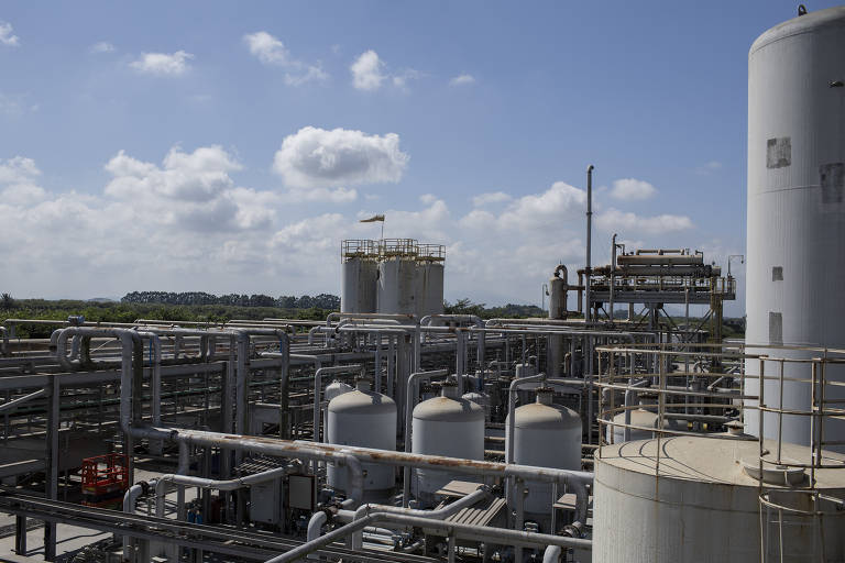 Vista da planta de produção de biometano da Gás Verde em Seropédica (RJ); empresa tem 18 unidades produzindo biogás e biometano, e está convertando outras 10 para atuar com o gás similar ao de petróle