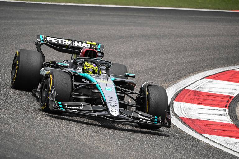 Mercedes de Lewis Hamilton na temporada 2024 da F1