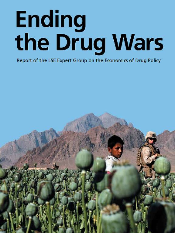 Capa do relatório da LSE sobre a guerra às drogas