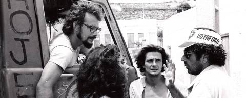 Cinema brasileiro: o diretor Cacá Diegues durante as filmagens de 