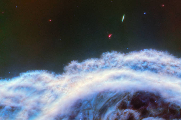 James Webb capta imagens impactantes da nebulosa Cabeça de Cavalo
