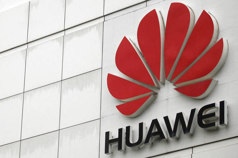 Facahda do prédio principal da Huawei, na China.
