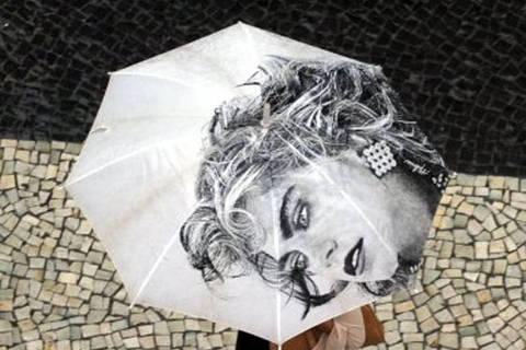 Com essa vinda da Madonna ao Brasil, surge o relançamento do clássico Guarda-chuva da Madonna, que não era da Madonna