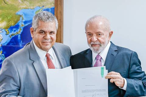 Antônio Fabrício de Matos Gonçalves e o presidente Lula