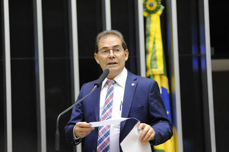 Deputado Paulinho da Força, vice-presidente do Solidariedade, durante sessão na Câmara