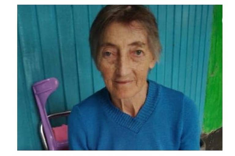 Melânia Neumann, 79, morreu em sua casa durante enchente 