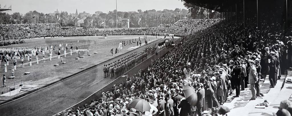 Cerimônia de abertura dos Jogos de 1924