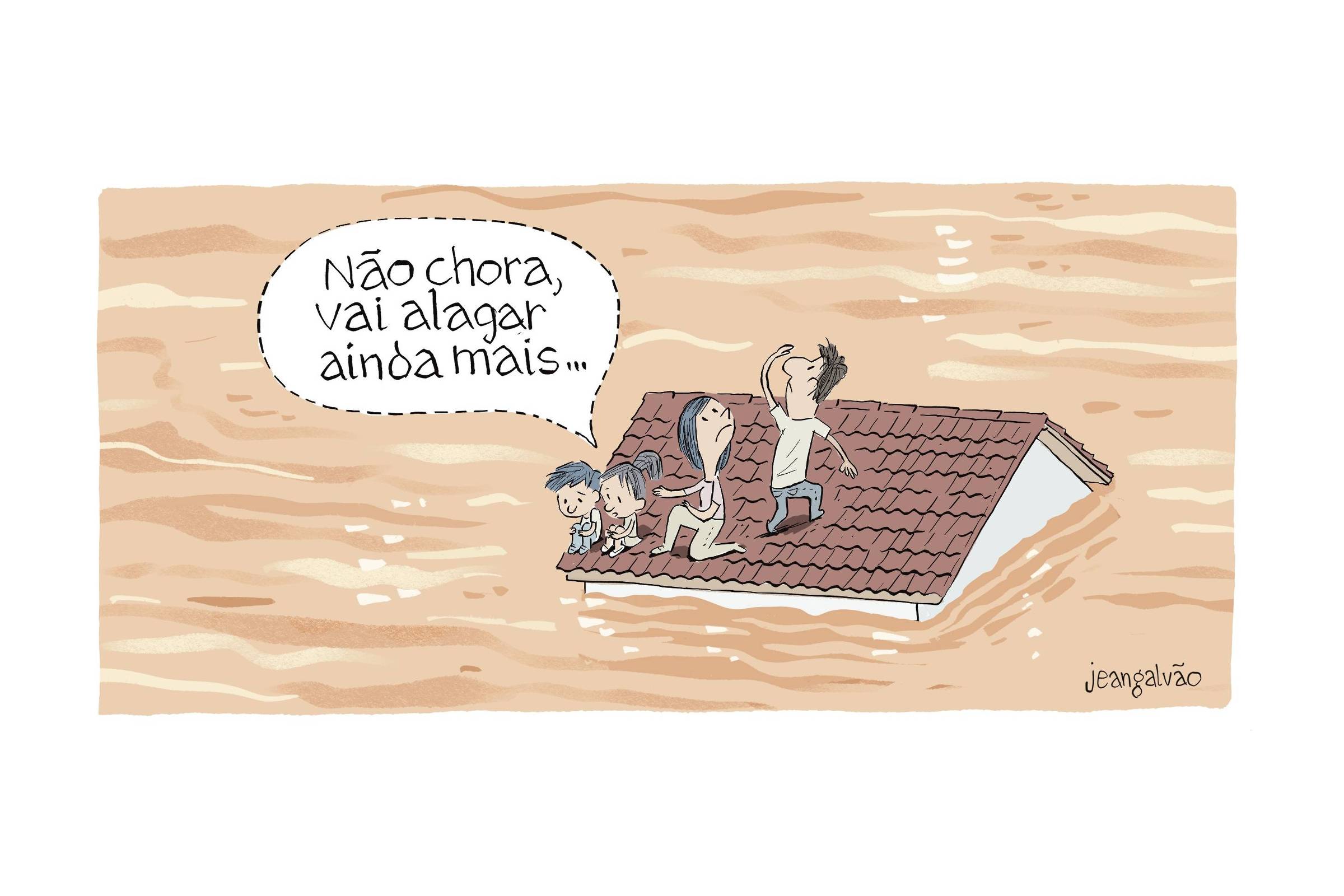 Críticas a charge acendem sinal de alerta sobre cognição - 08/05/2024 -  Sérgio Rodrigues - Folha