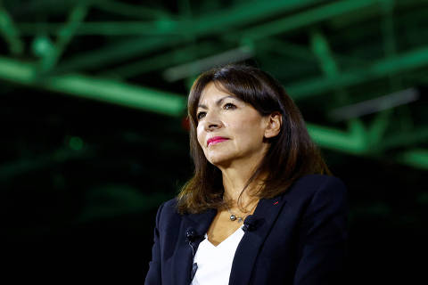 Paris' Mayor Anne Hidalgo attends the 105th session of the Congress of Mayors organised by the 