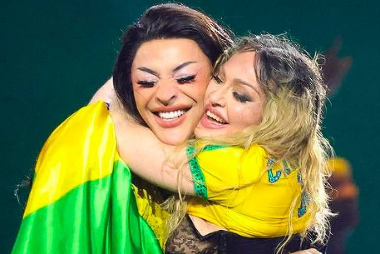 Madonna fez do verde e amarelo um símbolo de trégua e prazer no Rio
