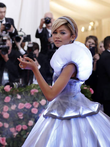 Metropolitan Museum of Art Costume Institute Gala - Met Gala - Camp: Notes on Fashion - Arrivals - New York City, U.S. - May 6, 2019 - Zendaya. REUTERS/Mario Anzuoni ORG XMIT: HRB225