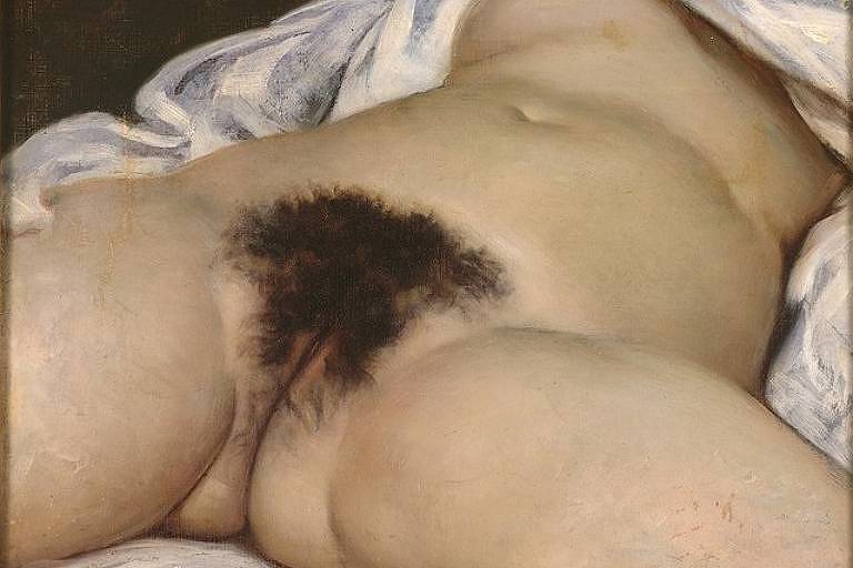 'L'Origine du monde', ou 'A Origem do Mundo', de Gustave Courbet