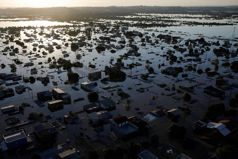 Sobe para mais de 500 mil o número de desalojados por chuvas no Rio Grande do Sul