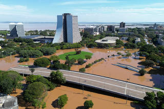 FILE PHOTO: Floods due to heavy rains in Rio Grande do Sul in Brazil
