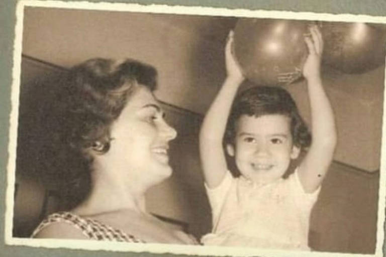 Mirian Goldenberg e sua mãe