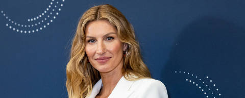 Model Gisele Bundchen poses during a photo wall session with media during the Watches and Wonders fair in Geneva, Switzerland, April 9, 2024. REUTERS/Pierre Albouy? ORG XMIT: PPP-PAL57