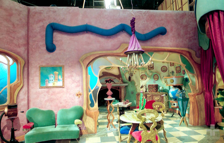 Um dos principais cenários do programa