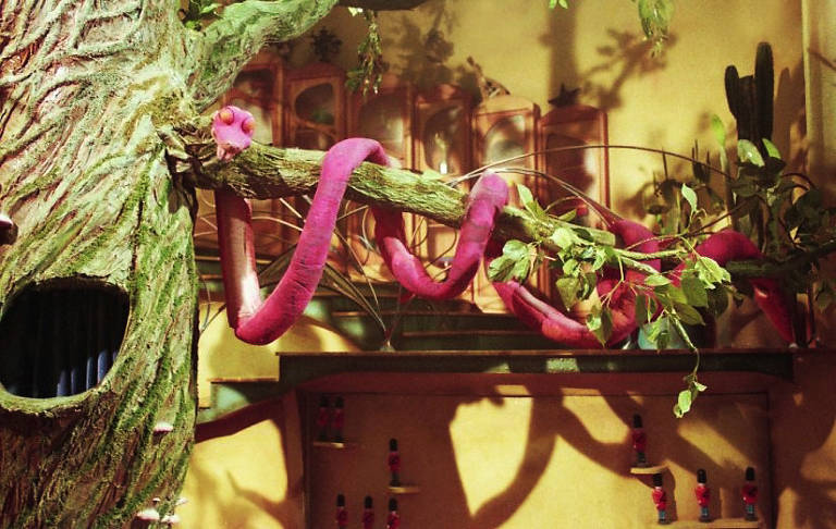 Detalhe da árvore de Celeste