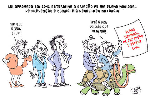 Da esq. p/ dir.: Dilma Rousseff, Michel Temer, Jair Bolsonaro, Arthur Lira e Lula
