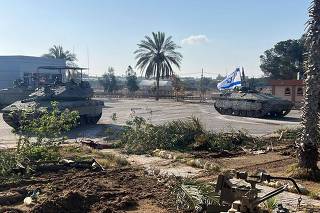 MIDEAST-GAZA-RAFAH CROSSING-ISRAEL-MILITARY OPERATION