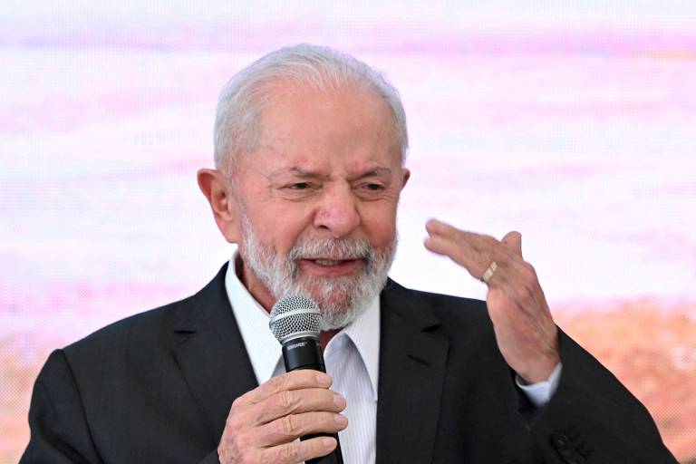 O presidente Lula em Brasília