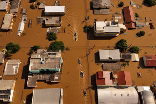 FILE PHOTO: Flooding due to heavy rains in Canoas in Rio Grande do Sul state